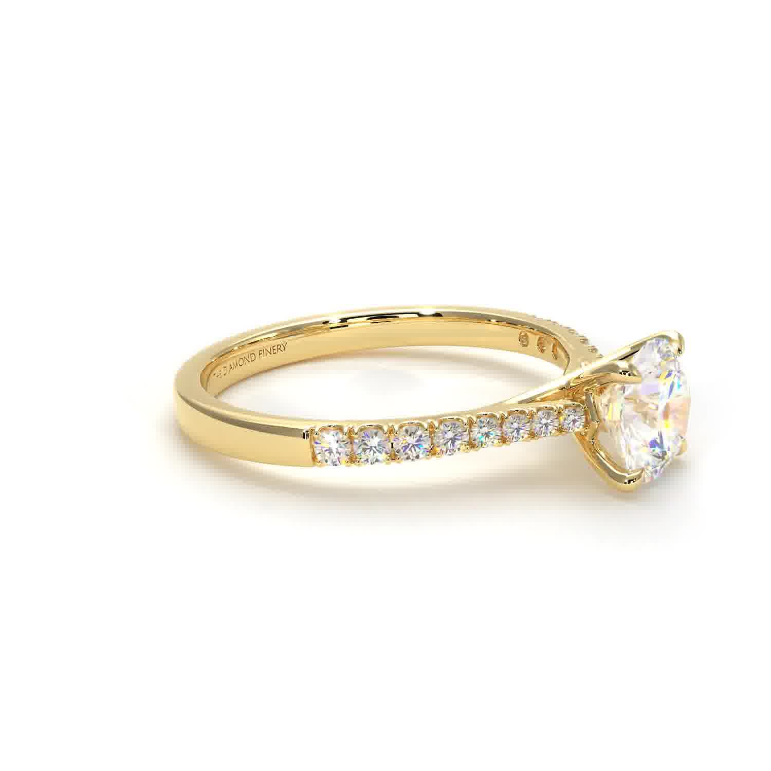 Celine Yellow Gold