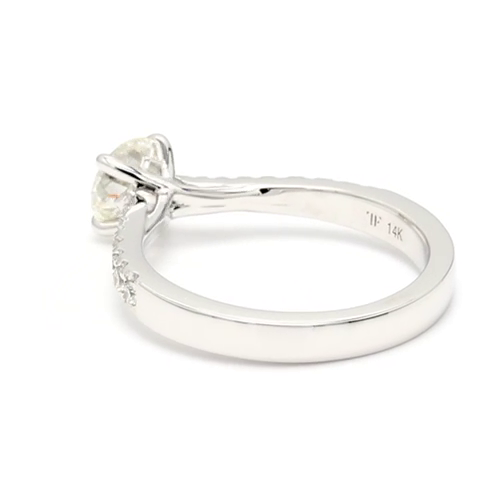 0.9ct Celine Size 6.5 White Frame 4
