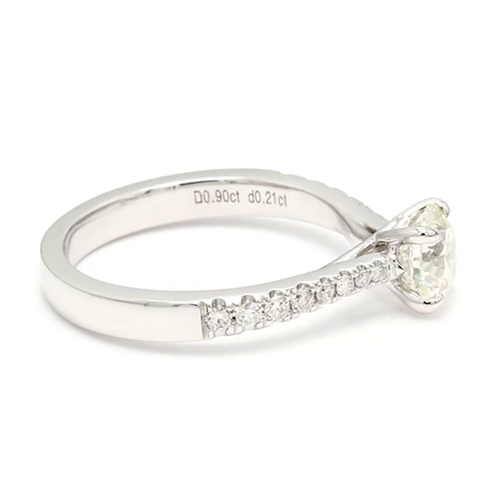 0.9ct Celine Size 6.5 White Frame 19