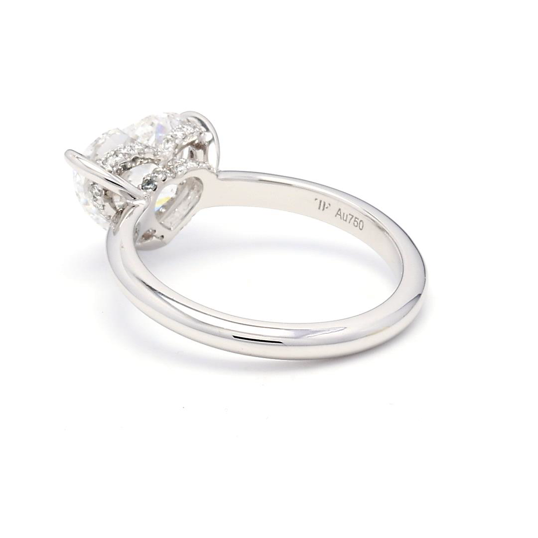 2.72ct Hailey Size 6.5 White Frame 4