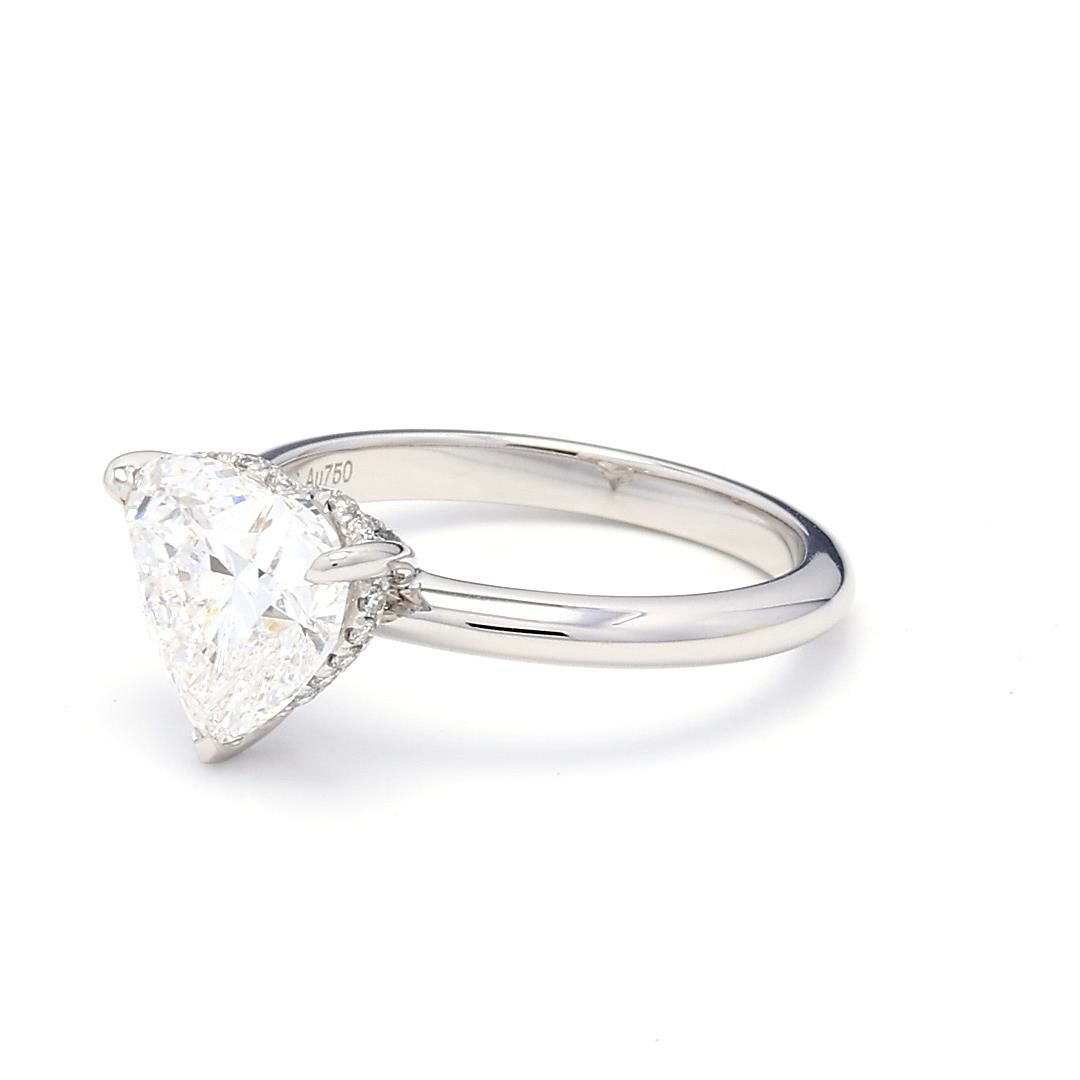 2.72ct Hailey Size 6.5 White Frame 12