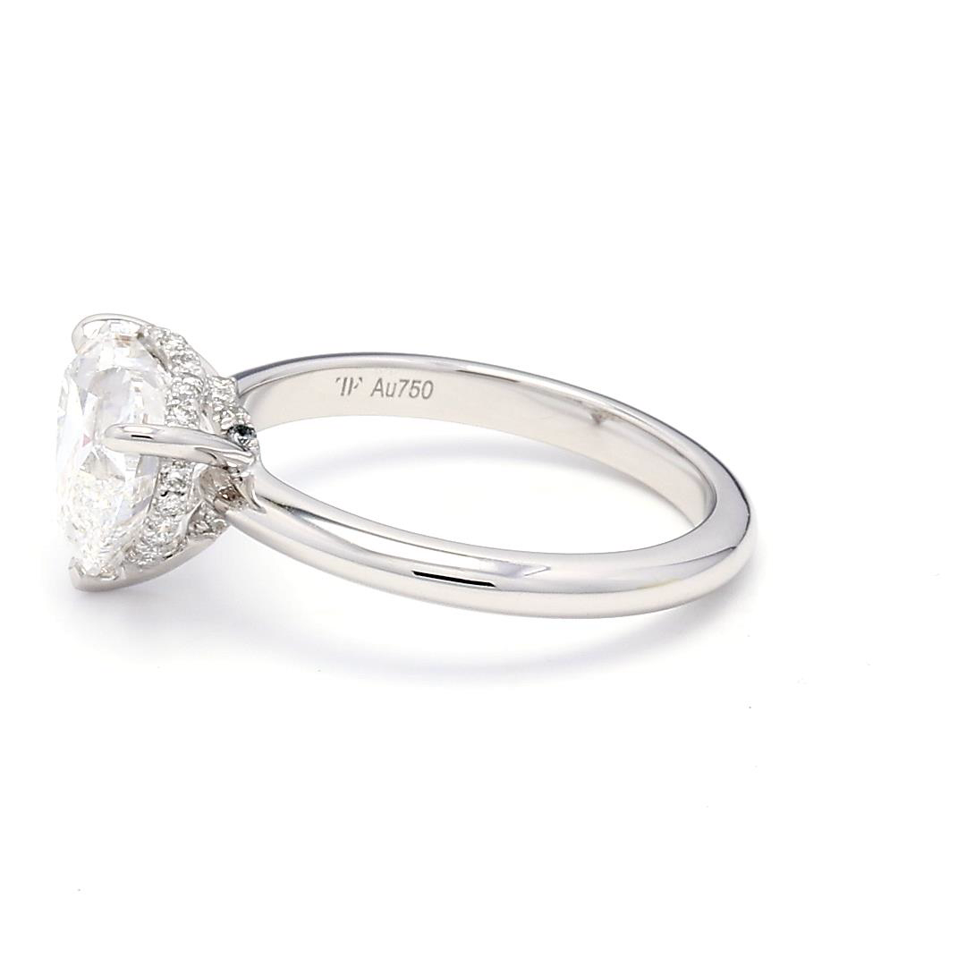 2.72ct Hailey Size 6.5 White Frame 13