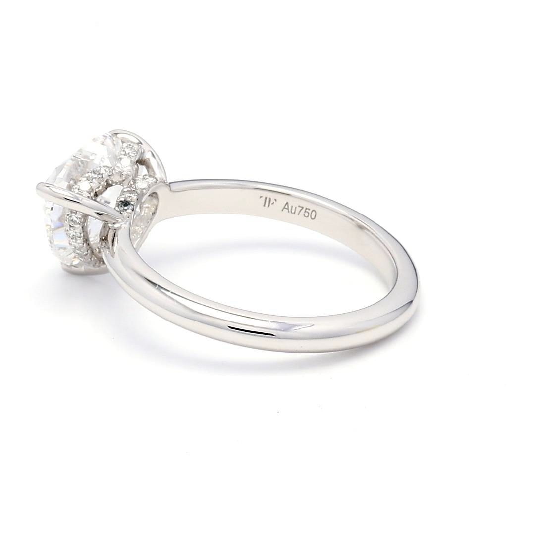2.72ct Hailey Size 6.5 White Frame 14