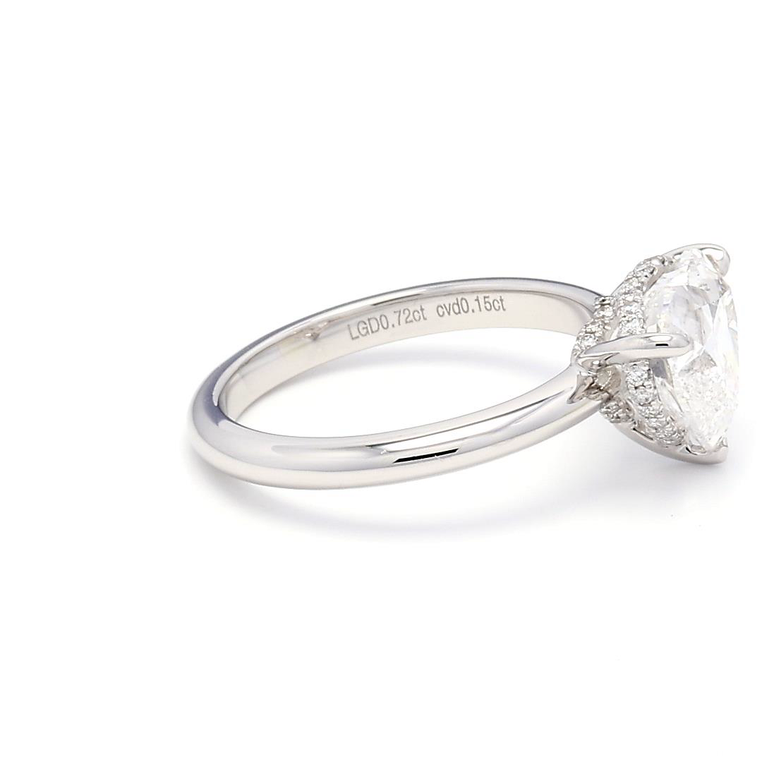 2.72ct Hailey Size 6.5 White Frame 19