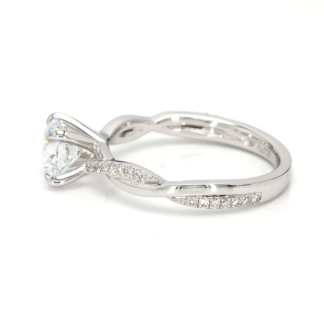 1.07ct Yves Size 6.5 White Frame 5