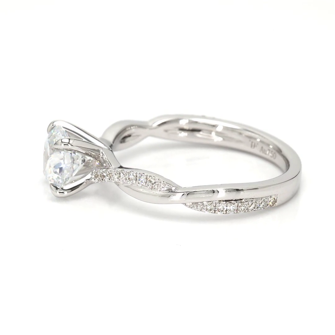 1.07ct Yves Size 6.5 White Frame 26