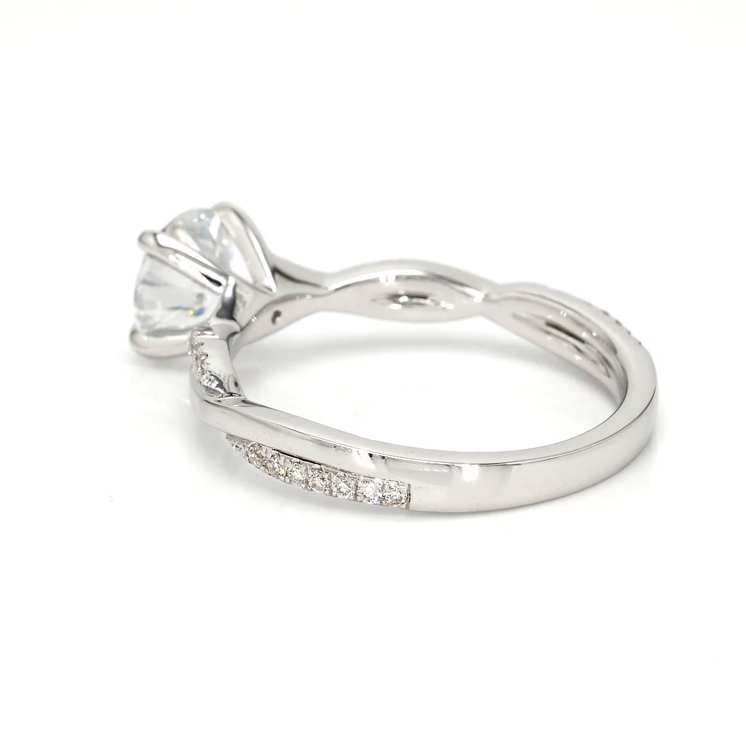 1.07ct Yves Size 6.5 White Frame 29