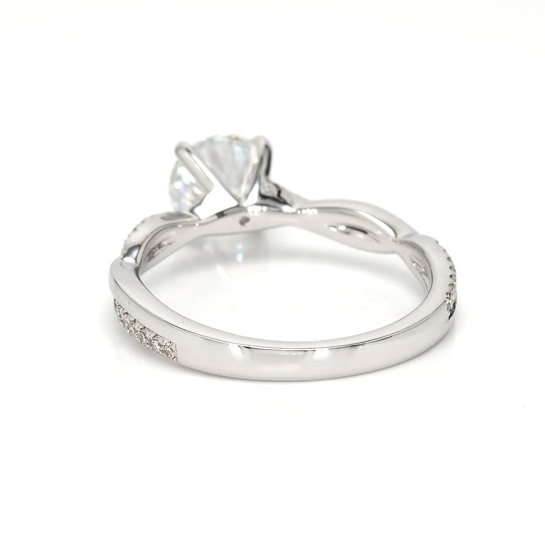1.07ct Yves Size 6.5 White Frame 31