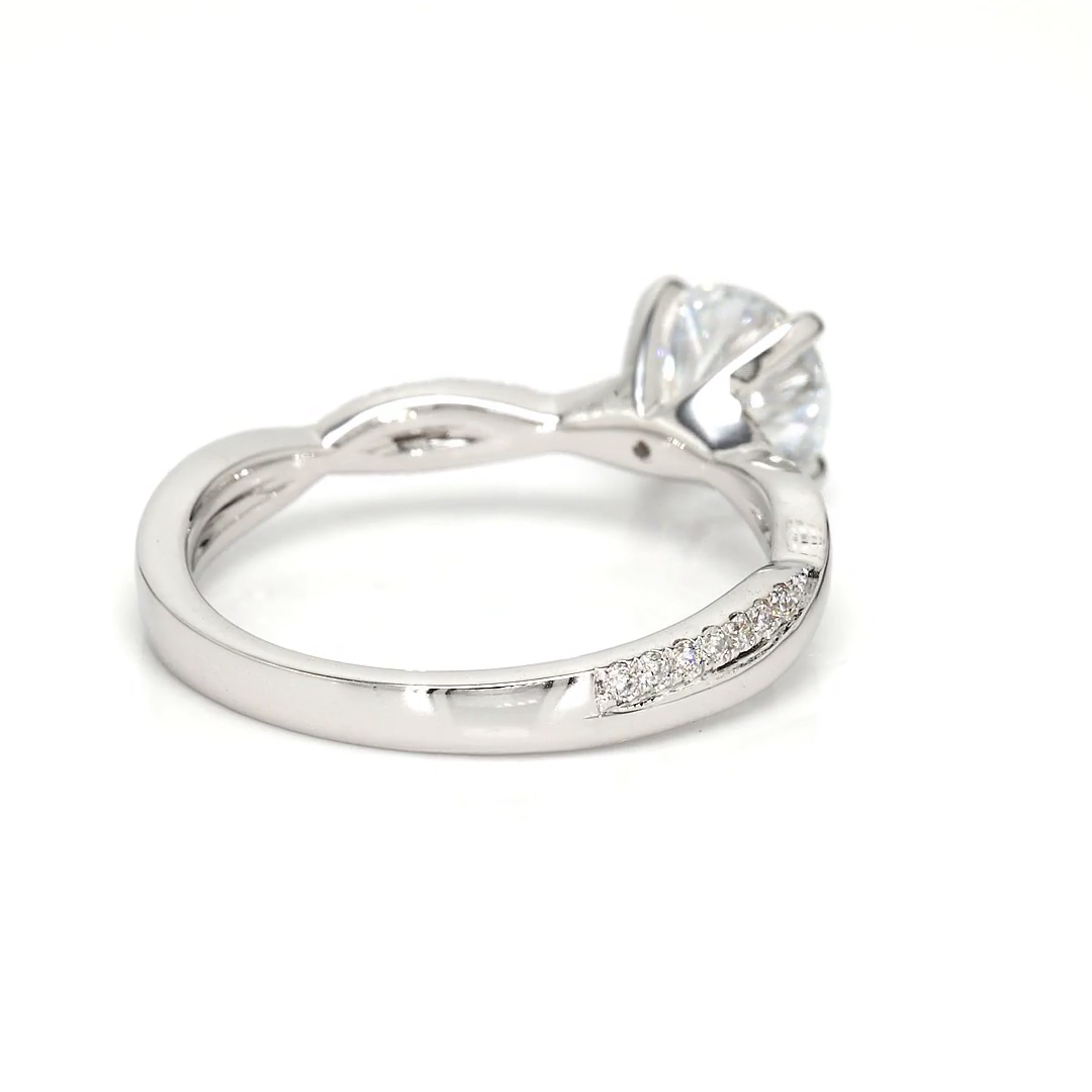 1.07ct Yves Size 6.5 White Frame 34