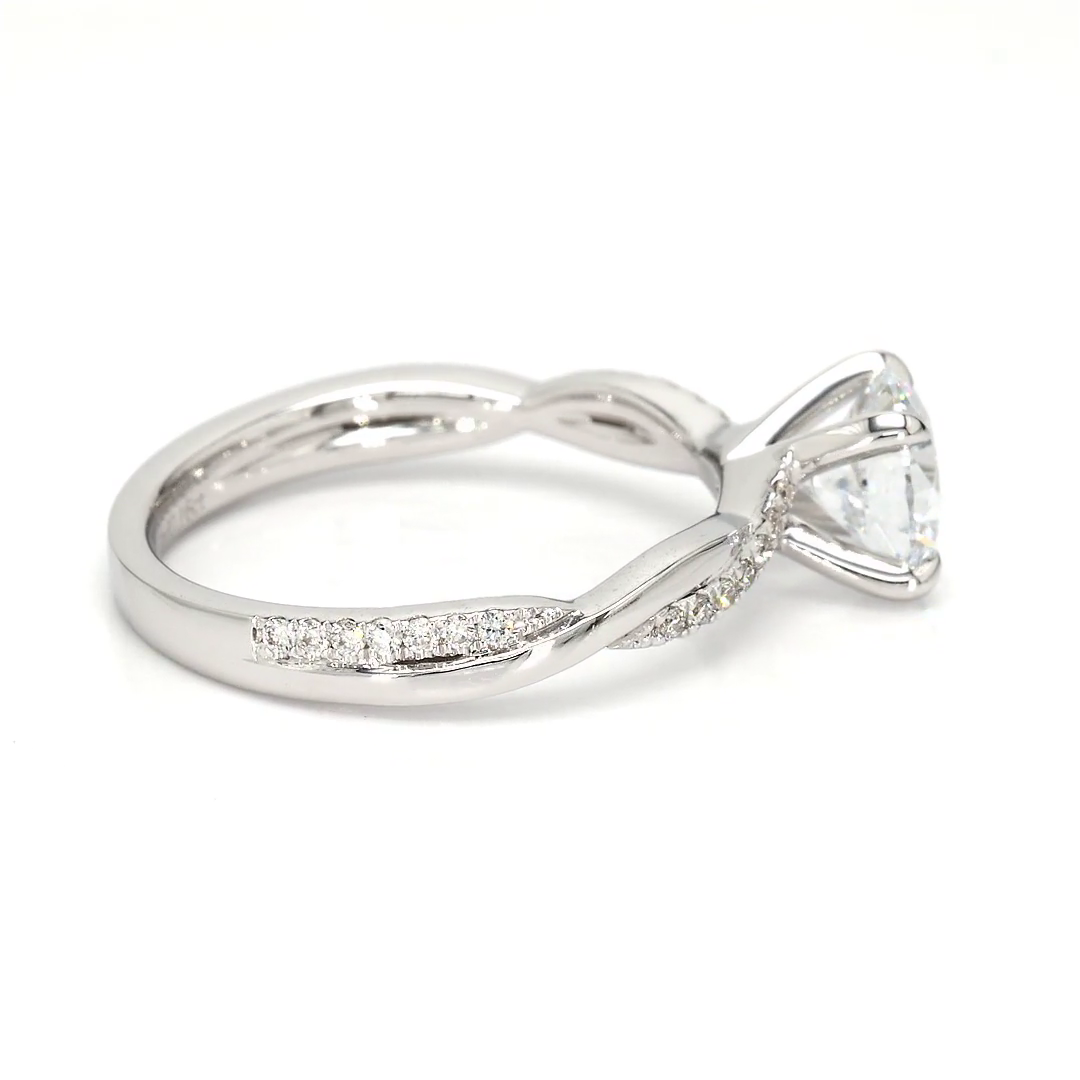 1.07ct Yves Size 6.5 White Frame 37