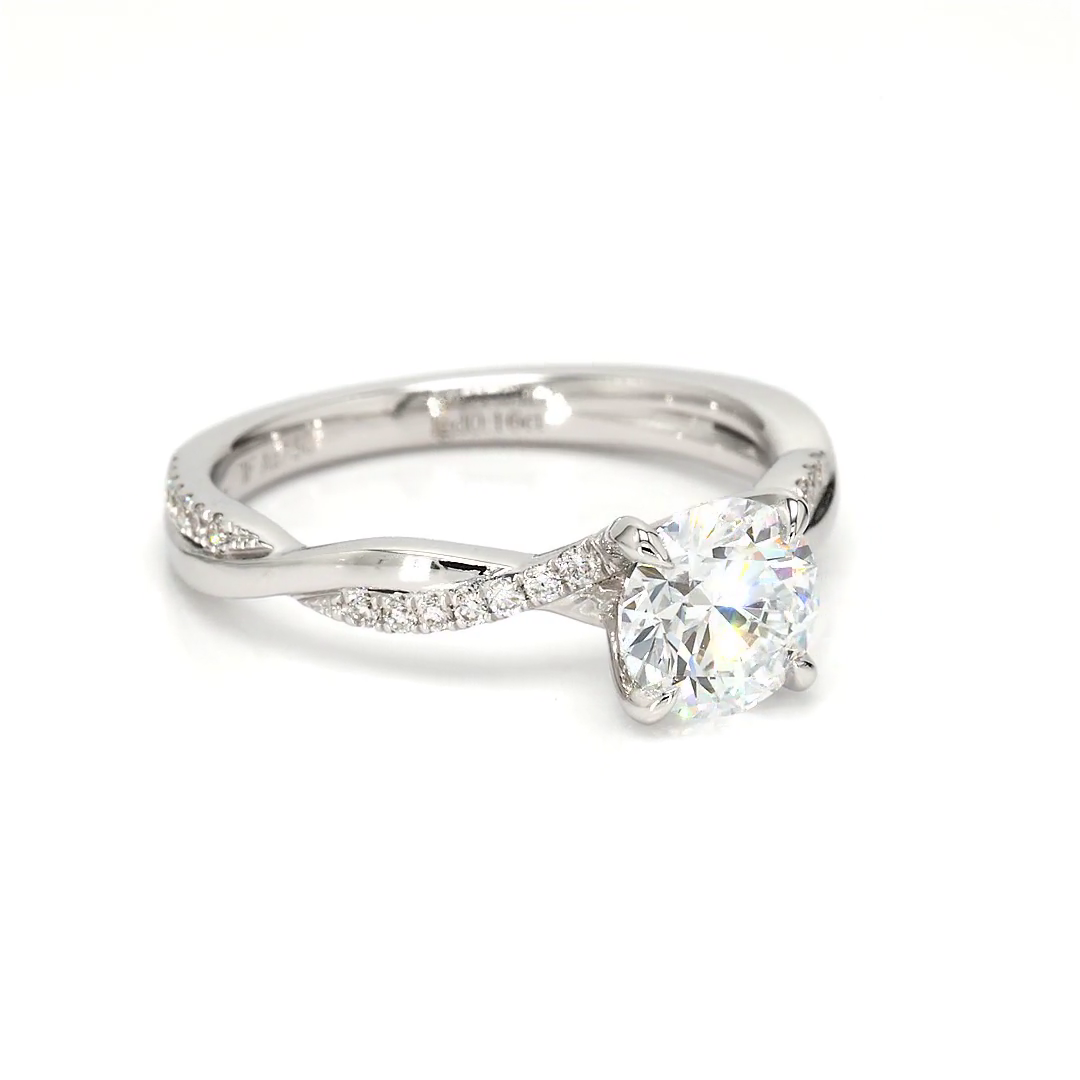1.07ct Yves Size 6.5 White Frame 41