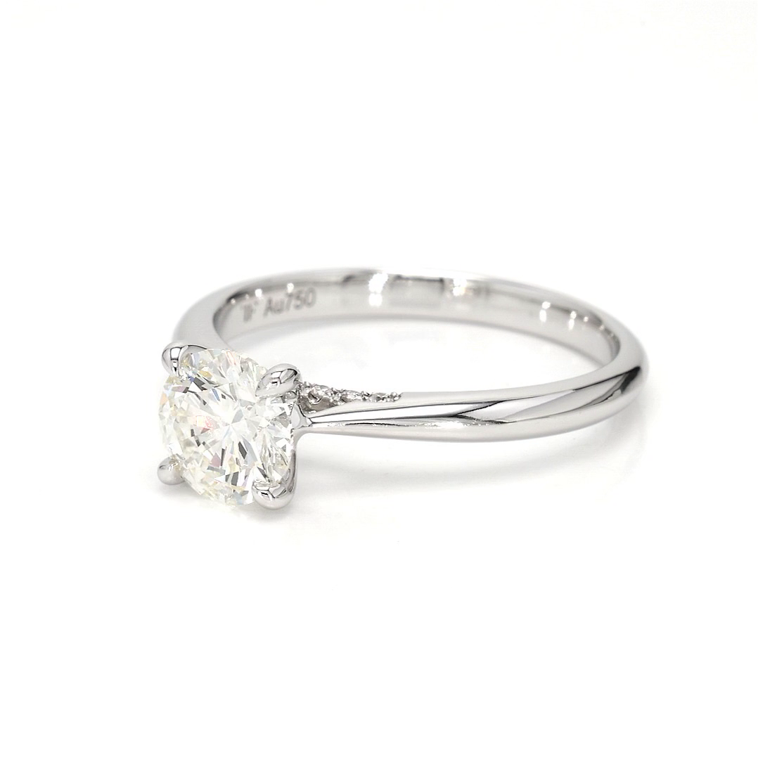 1ct Elise Size 6.5 White Frame 1
