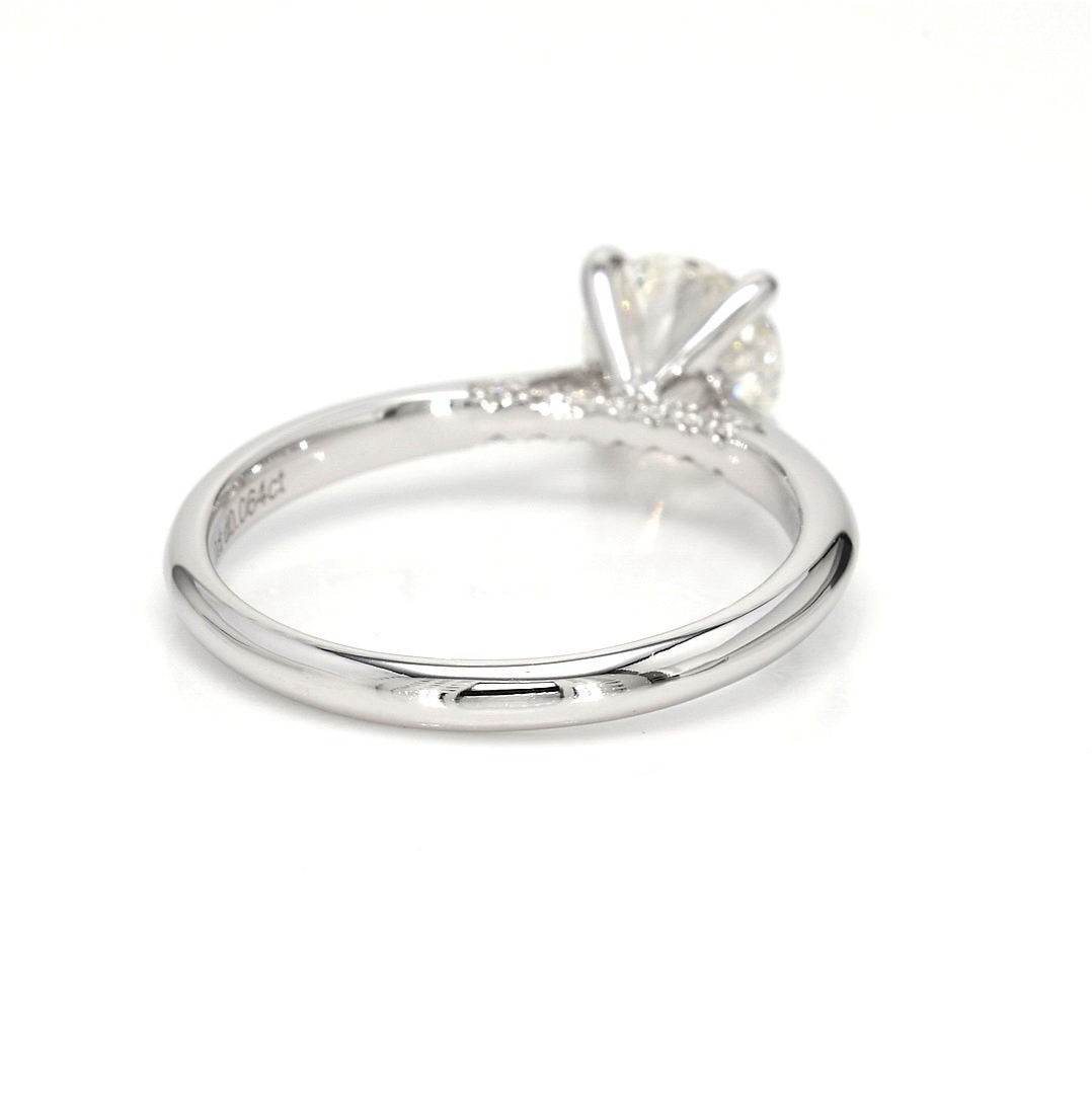 1ct Elise Size 6.5 White Frame 6