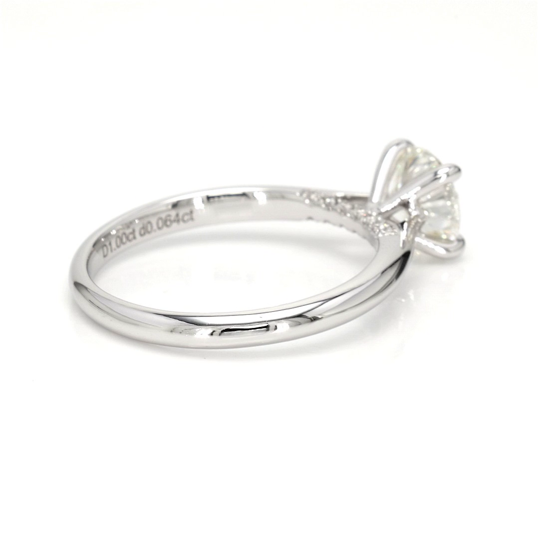 1ct Elise Size 6.5 White Frame 7