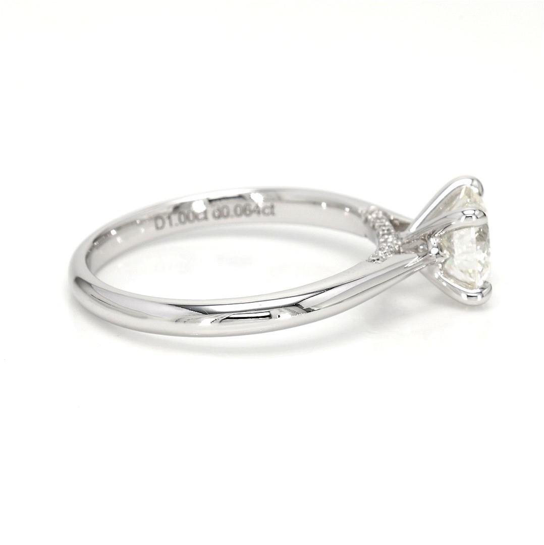 1ct Elise Size 6.5 White Frame 8