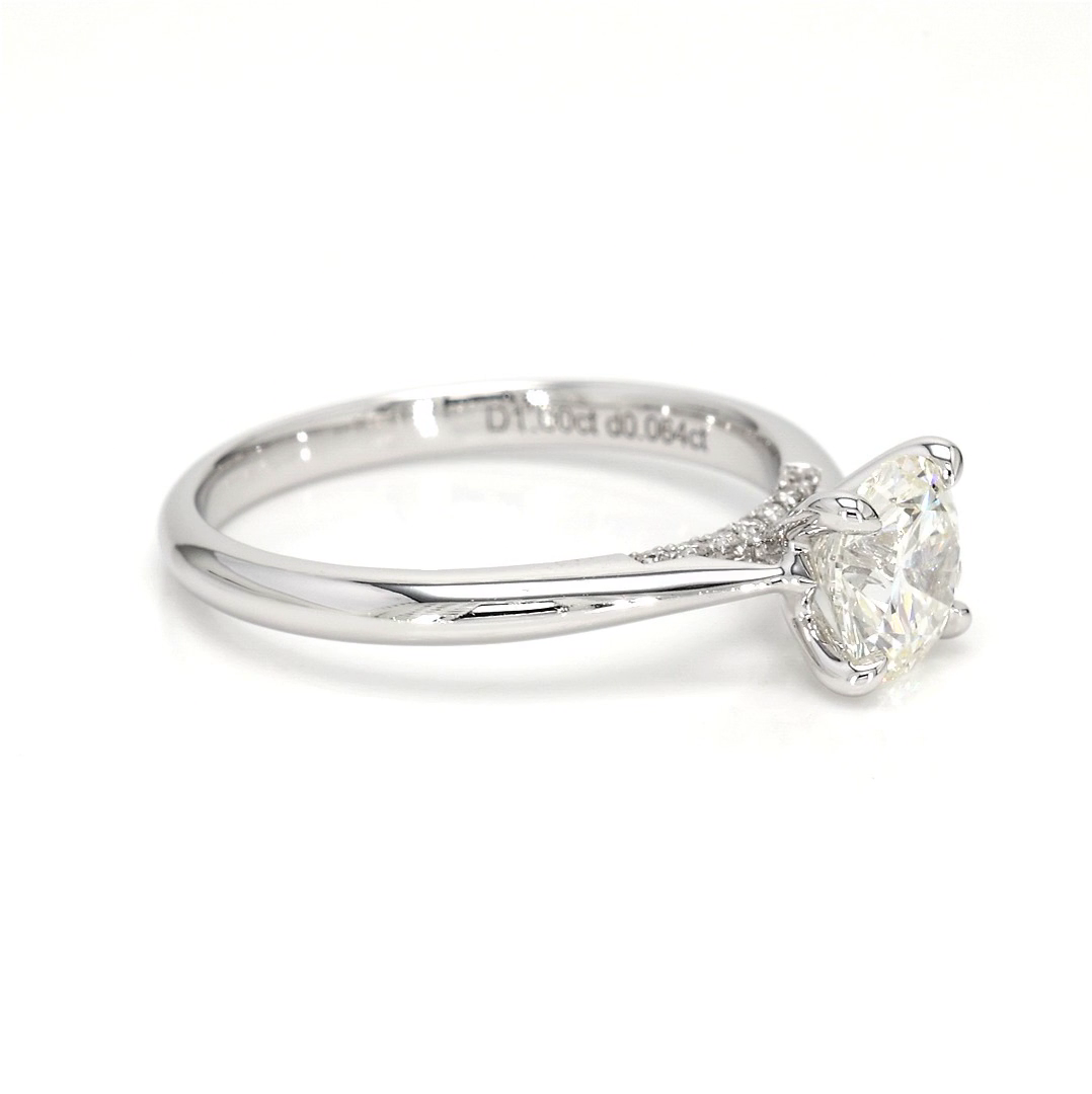 1ct Elise Size 6.5 White Frame 9