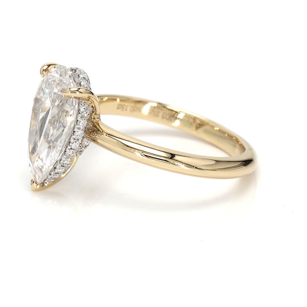 3.21ct Hailey Size 6.5 Yellow Frame 2