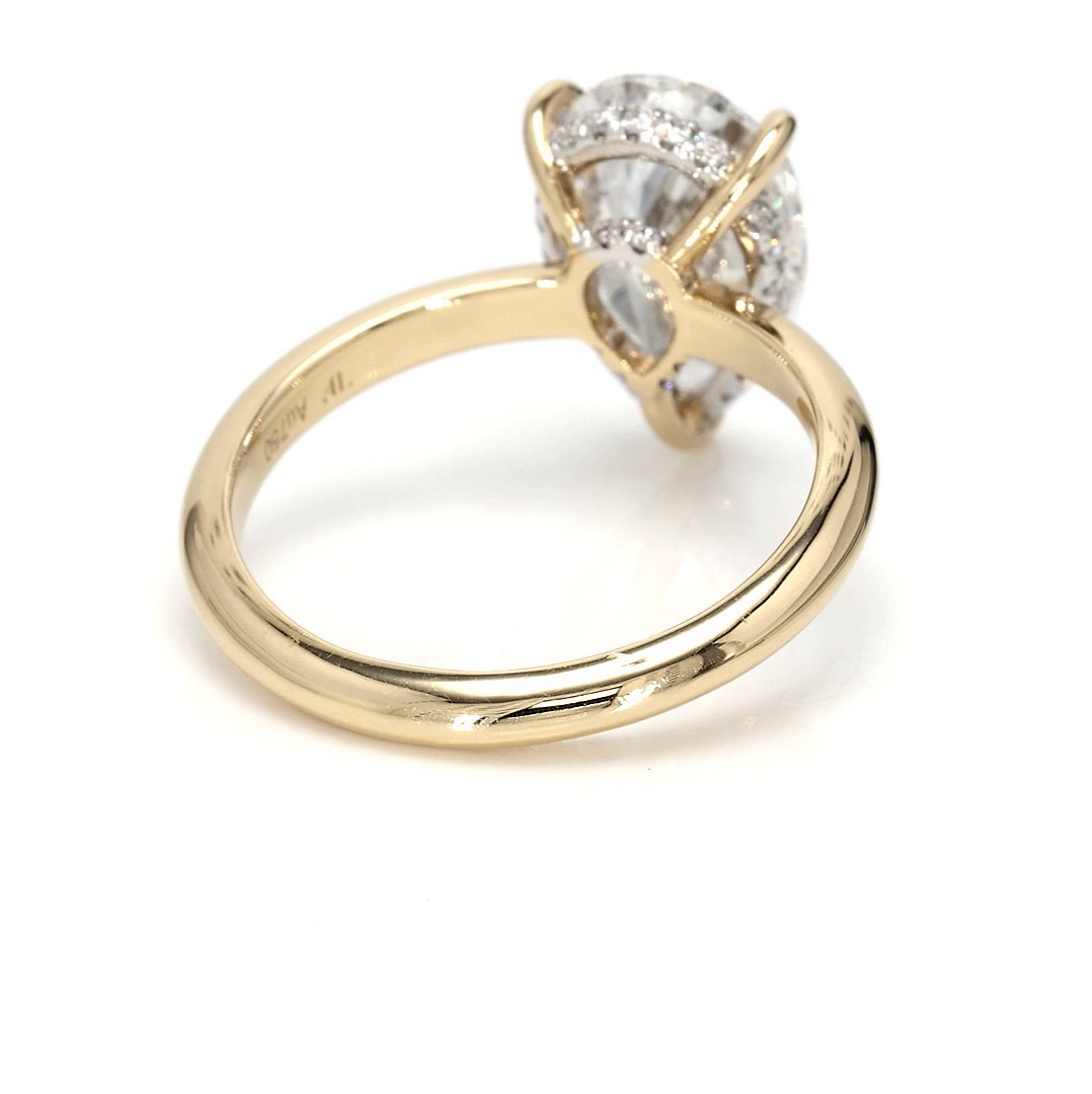 3.21ct Hailey Size 6.5 Yellow Frame 6