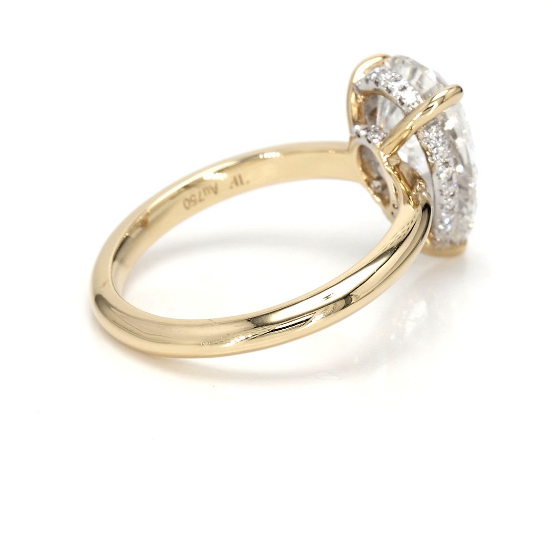 3.21ct Hailey Size 6.5 Yellow Frame 7