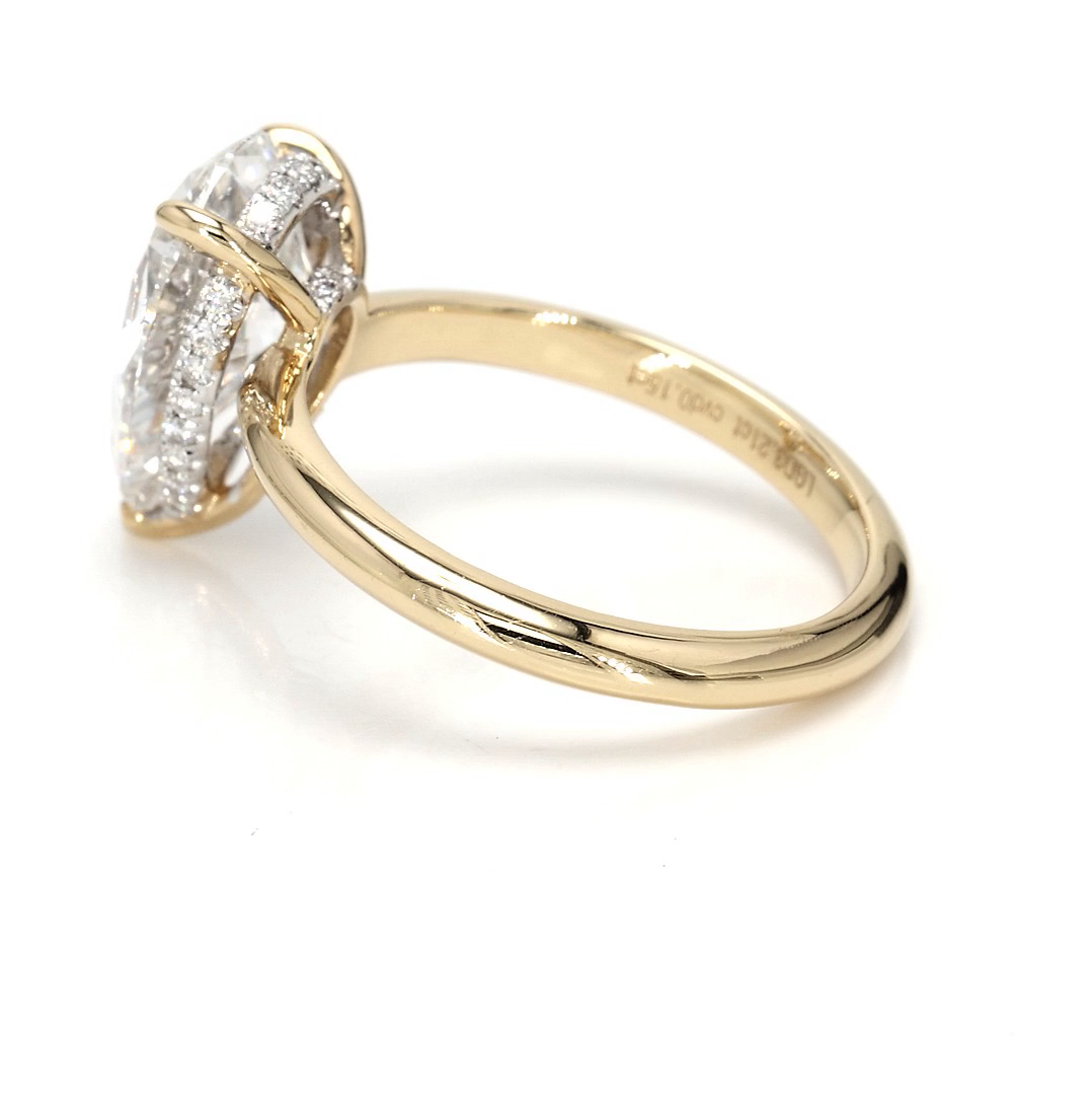 3.21ct Hailey Size 6.5 Yellow Frame 14