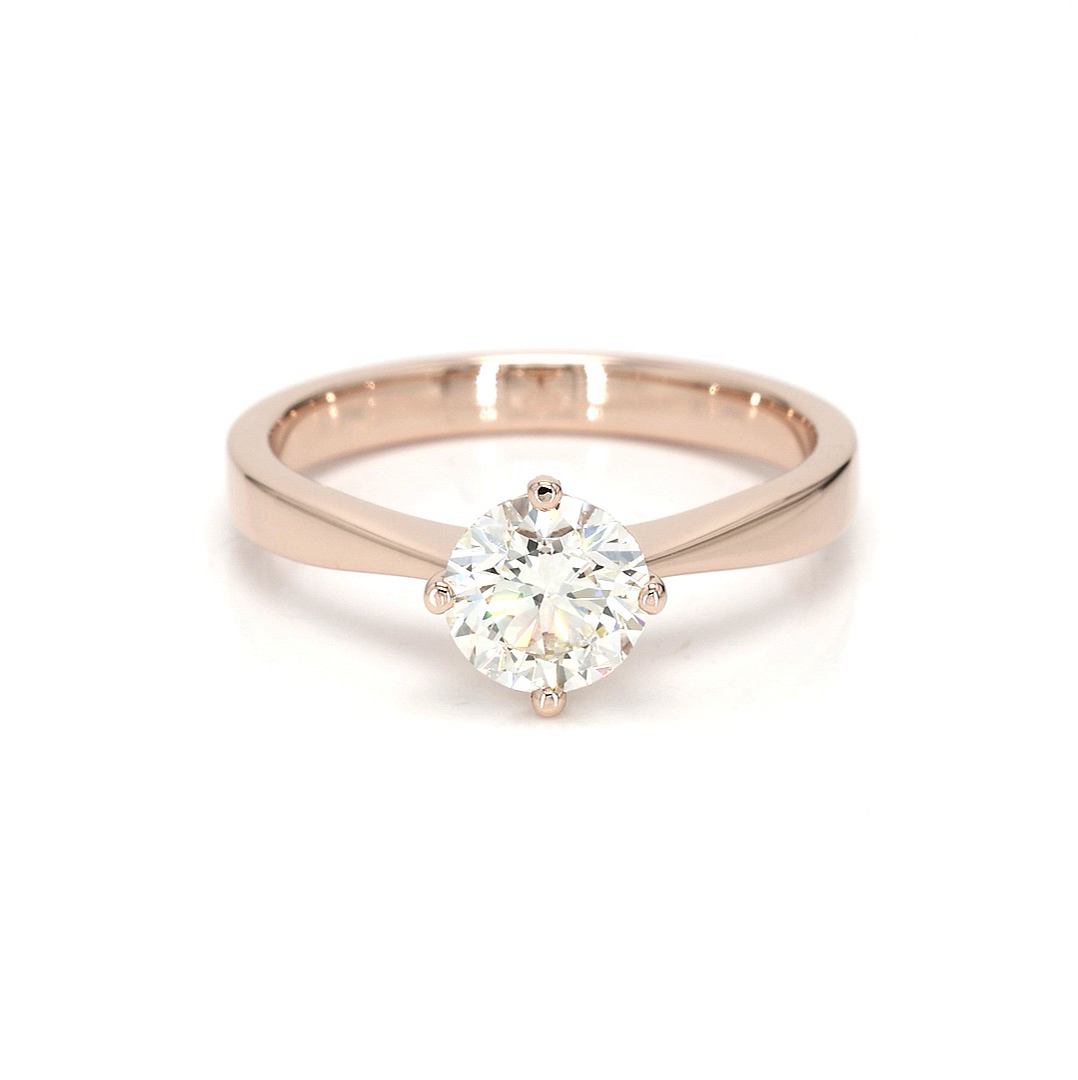 0.8ct Miel Size 5.5 Rose Frame 0