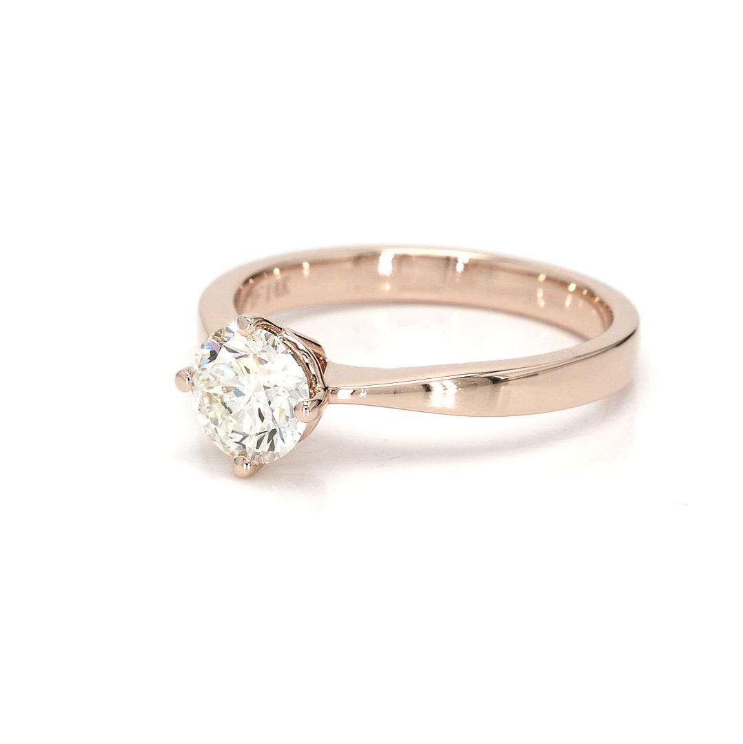 0.8ct Miel Size 5.5 Rose Frame 1