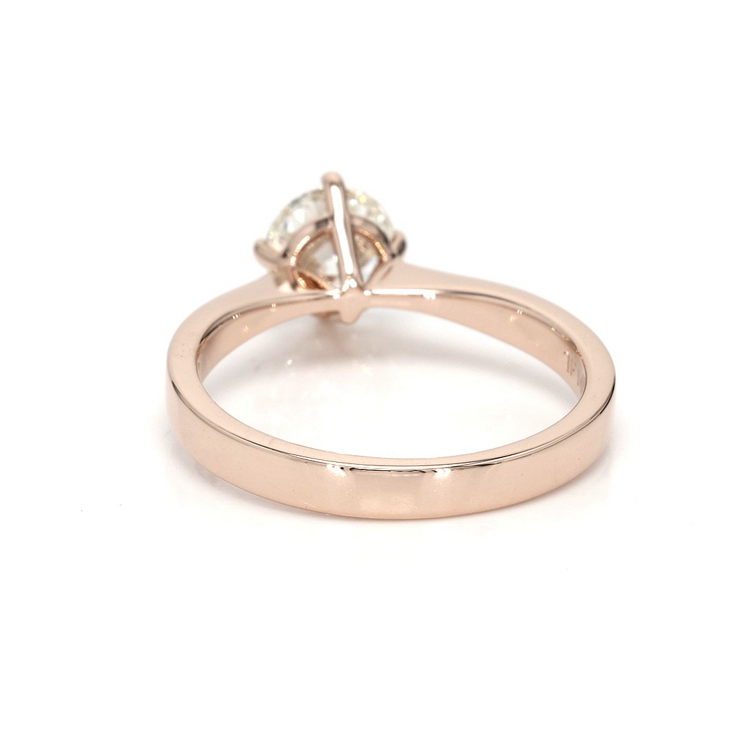 0.8ct Miel Size 5.5 Rose Frame 5