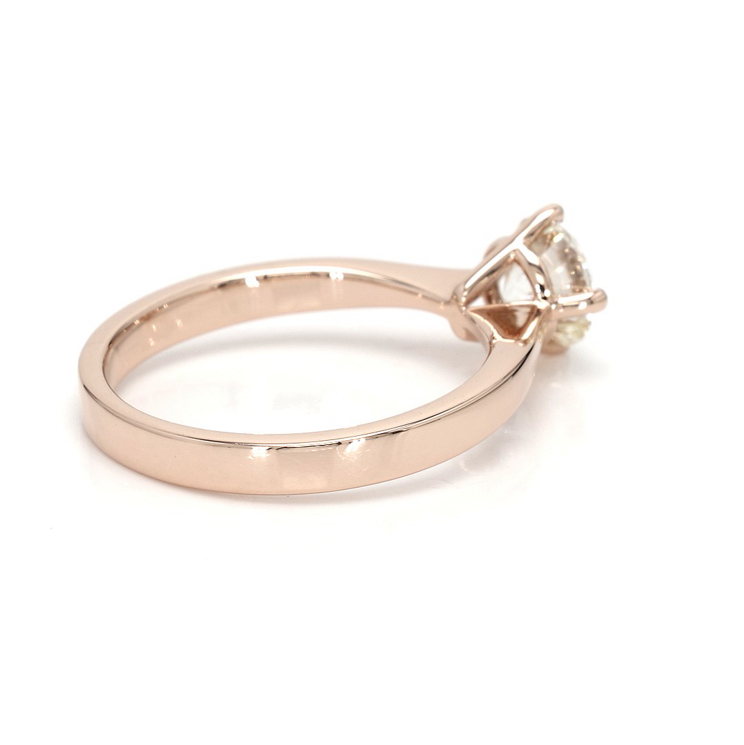 0.8ct Miel Size 5.5 Rose Frame 7