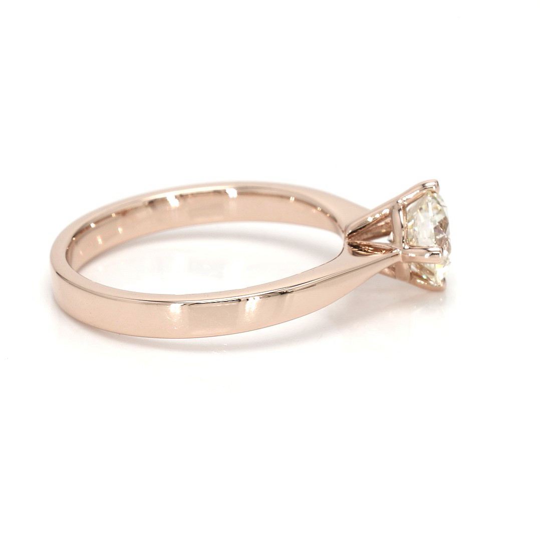 0.8ct Miel Size 5.5 Rose Frame 8