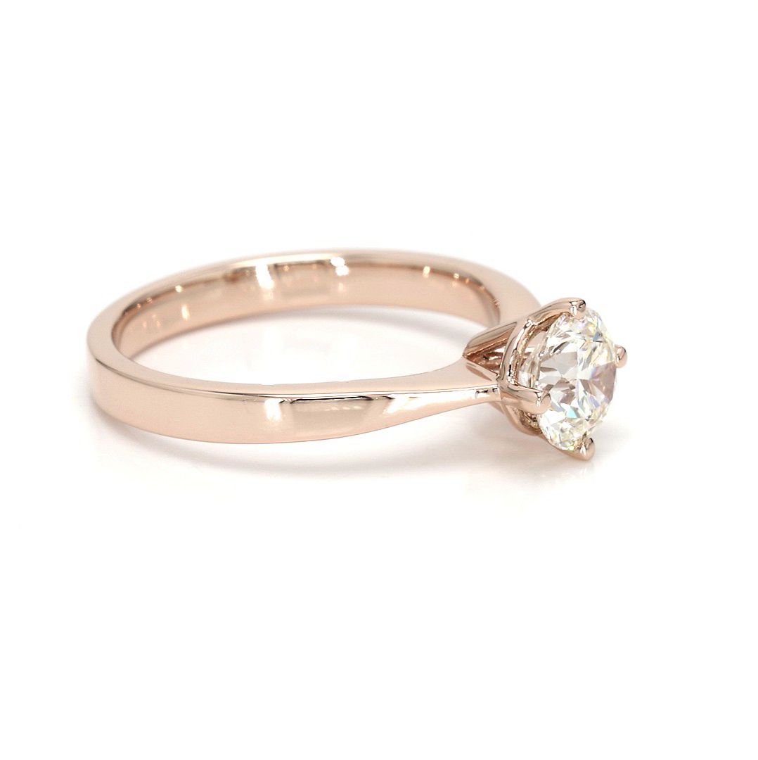 0.8ct Miel Size 5.5 Rose Frame 9