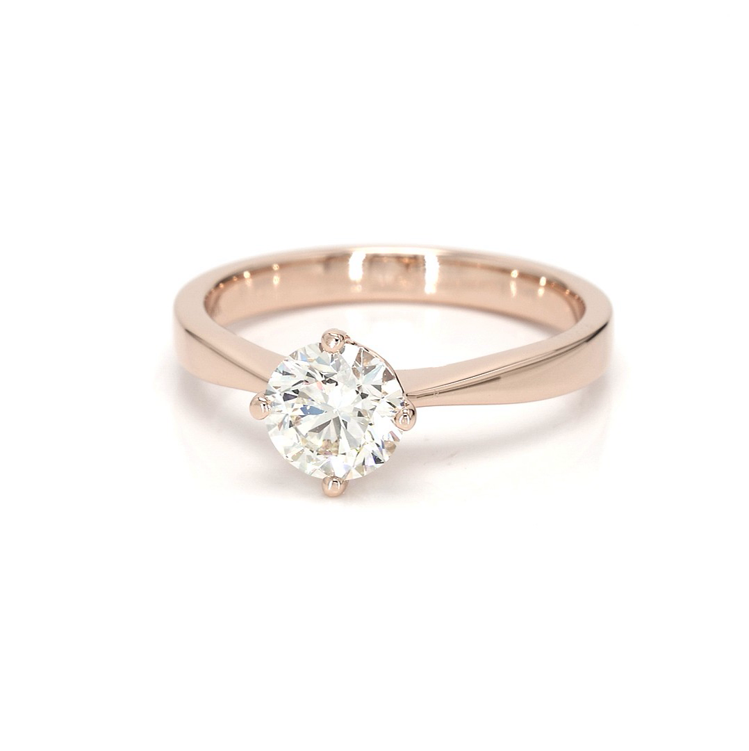 0.8ct Miel Size 5.5 Rose Frame 11