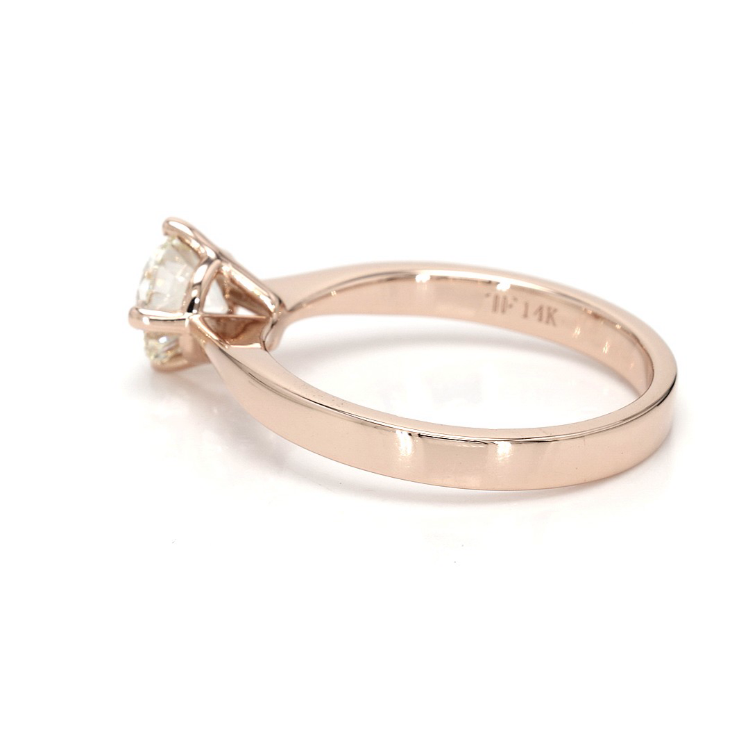 0.8ct Miel Size 5.5 Rose Frame 14