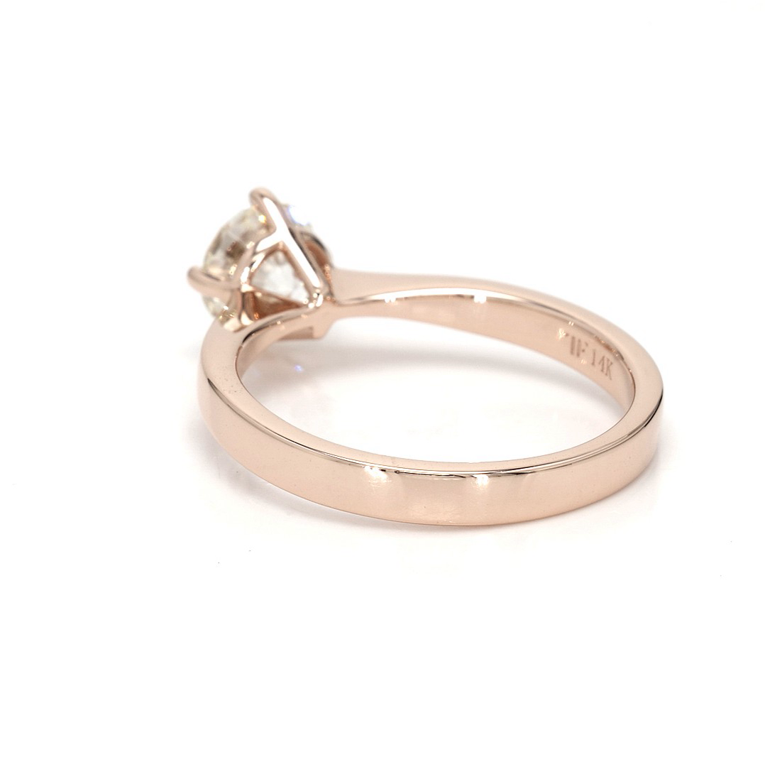 0.8ct Miel Size 5.5 Rose Frame 15