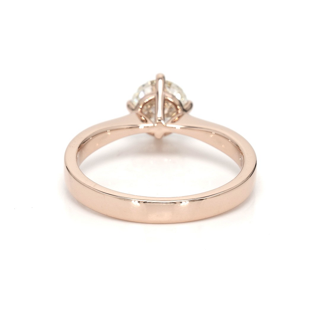 0.8ct Miel Size 5.5 Rose Frame 16
