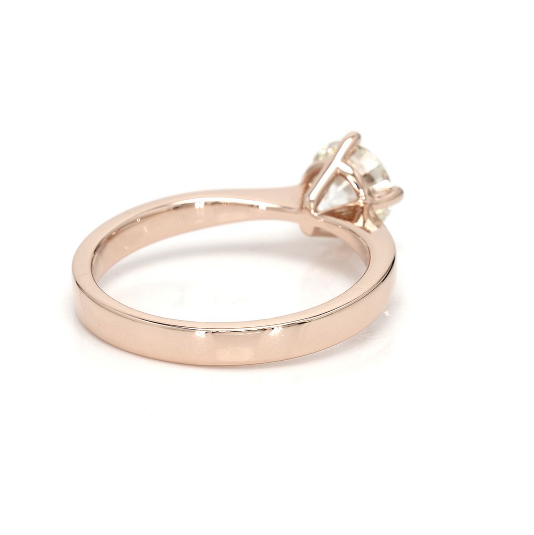 0.8ct Miel Size 5.5 Rose Frame 17