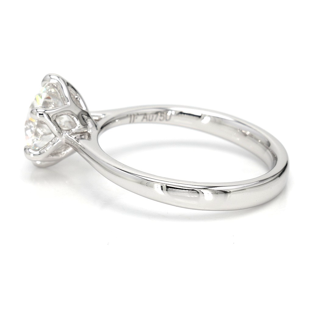 2.08ct Fleur Size 6.5 White Frame 3