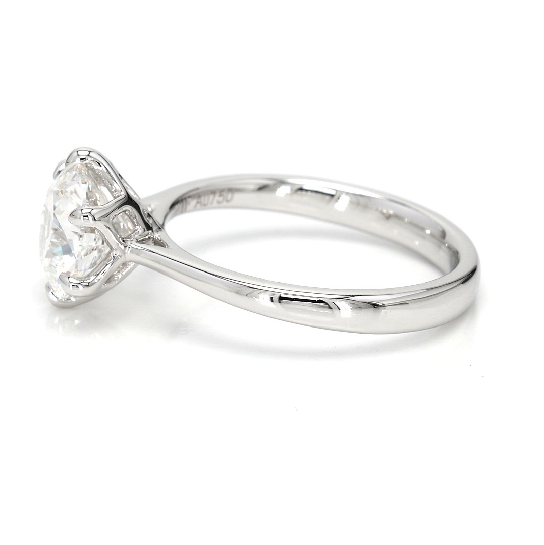 2.08ct Fleur Size 6.5 White Frame 13