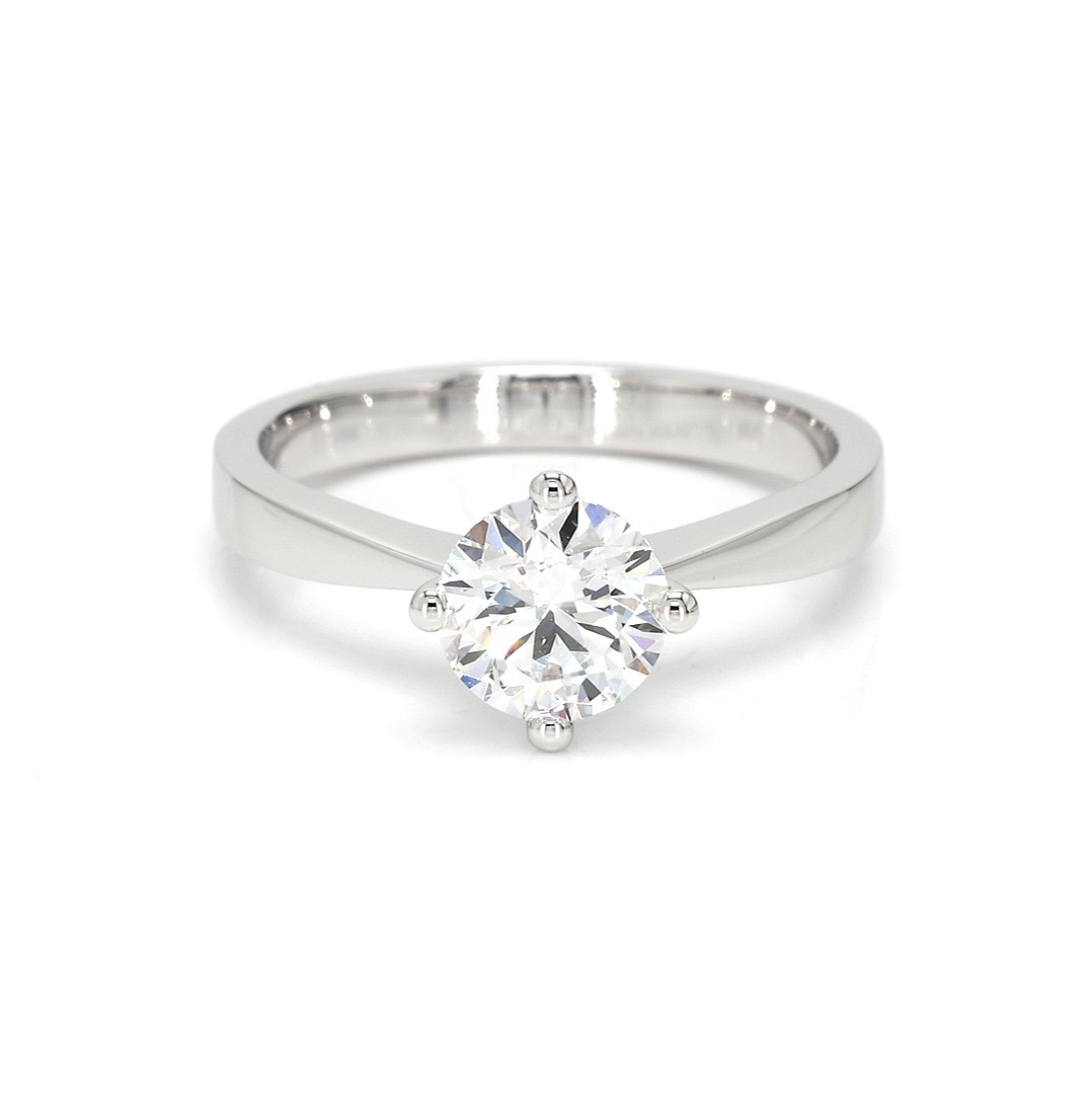 1.04ct Miel Size 6.5 White Frame 0