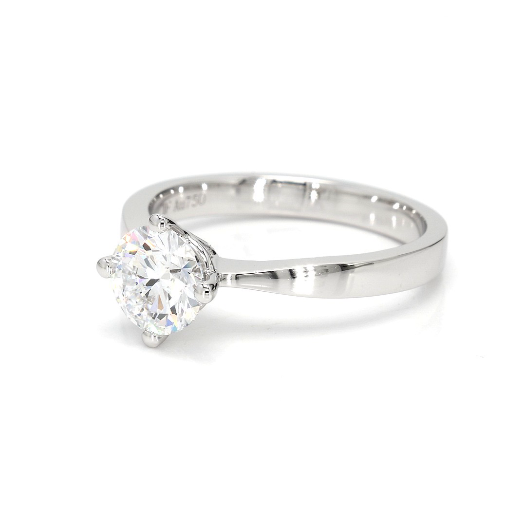 1.04ct Miel Size 6.5 White Frame 1