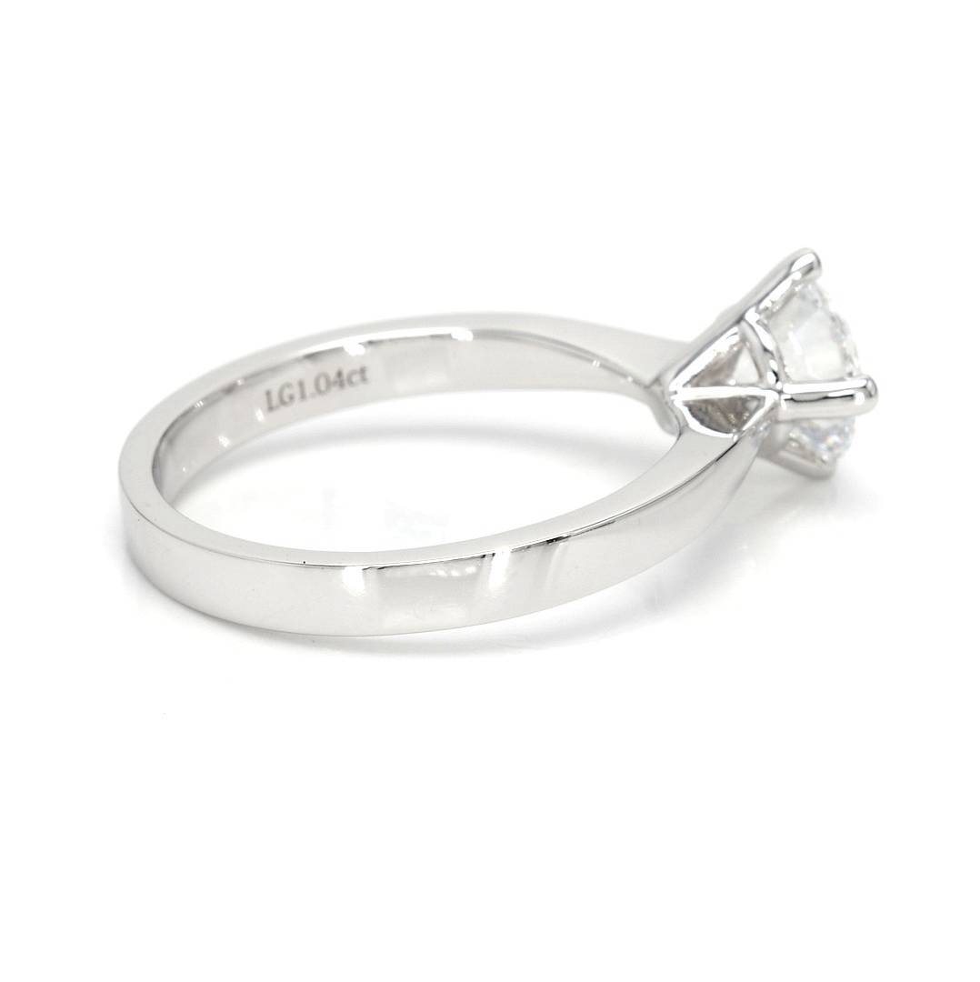 1.04ct Miel Size 6.5 White Frame 18