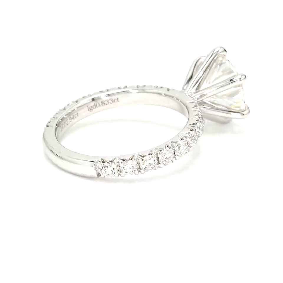 18K 2.94 ct F VS1 P177,551 White Frame 7