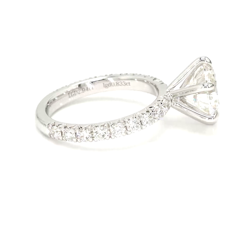 18K 2.94 ct F VS1 P177,551 White Frame 8