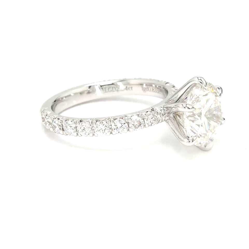 18K 2.94 ct F VS1 P177,551 White Frame 9