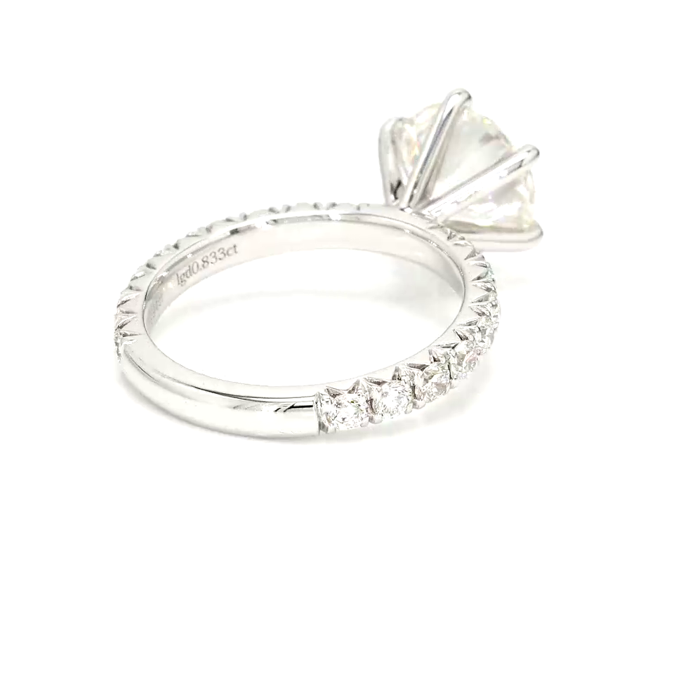 18K 2.94 ct F VS1 P177,551 White Frame 17