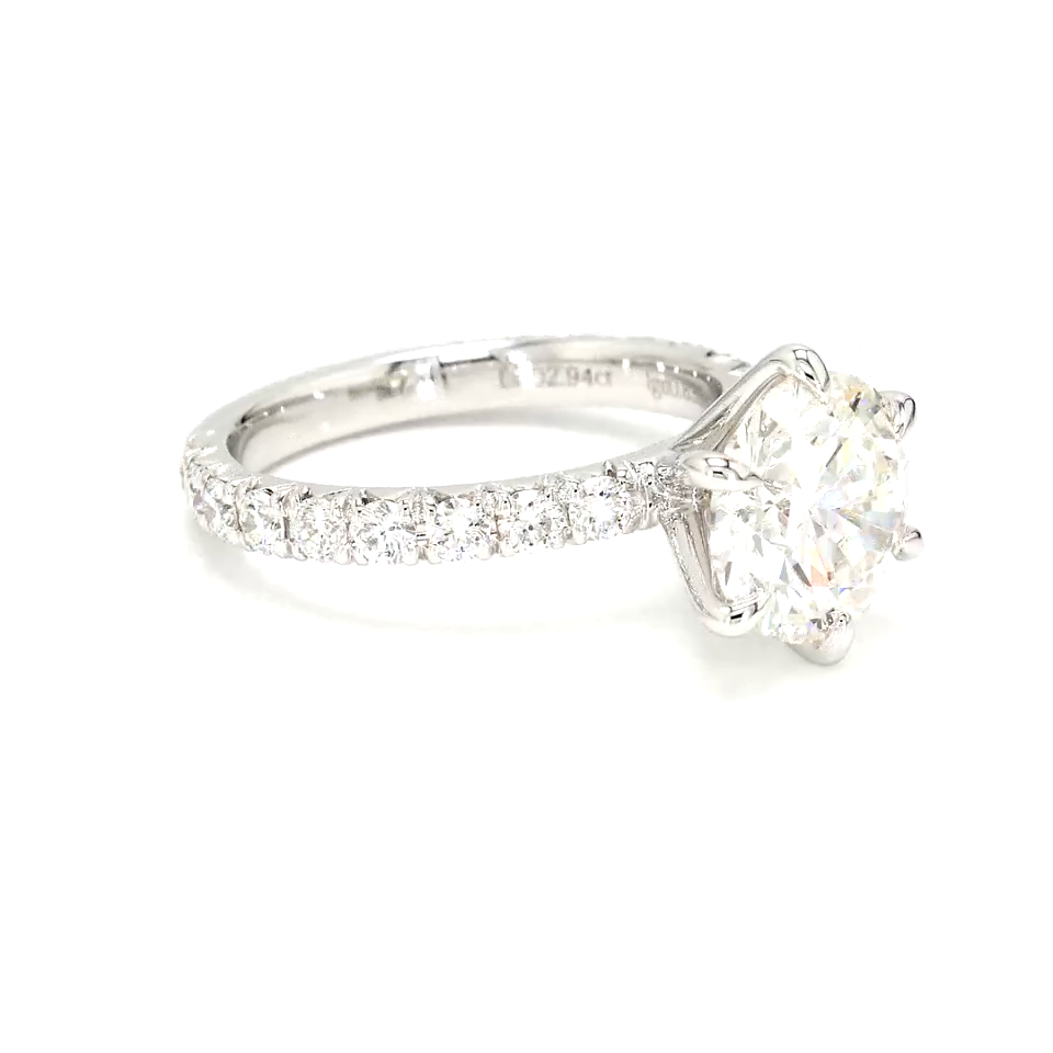 18K 2.94 ct F VS1 P177,551 White Frame 20