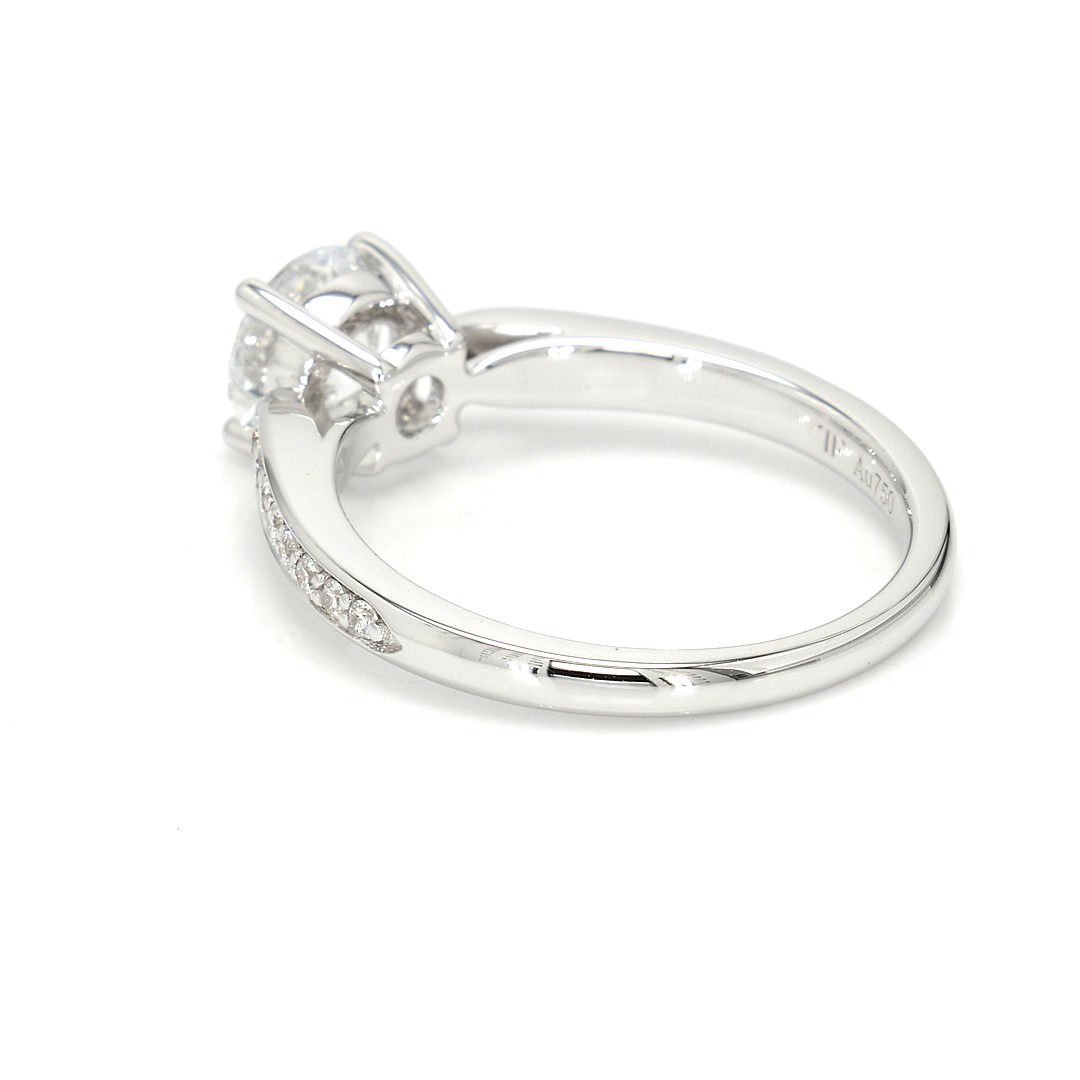 18K 1.04 ct E VVS2 P91,406 White Frame 4