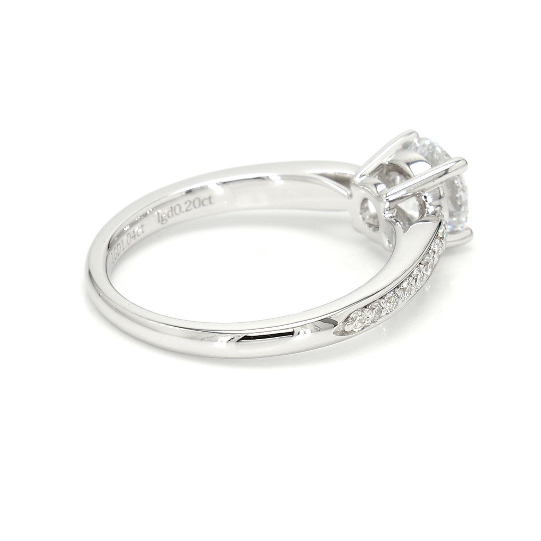 18K 1.04 ct E VVS2 P91,406 White Frame 7