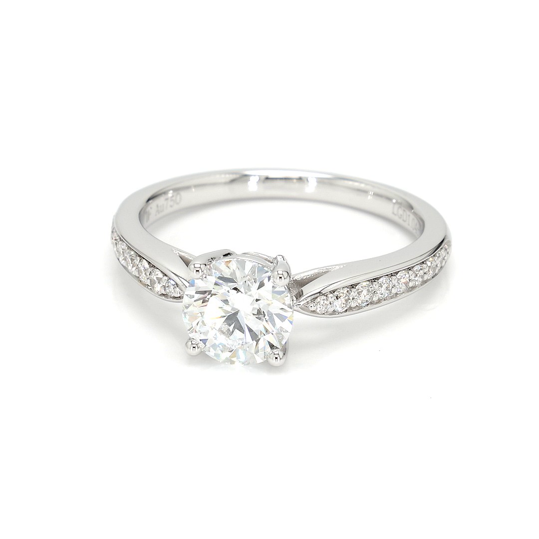 18K 1.04 ct E VVS2 P91,406 White Frame 11