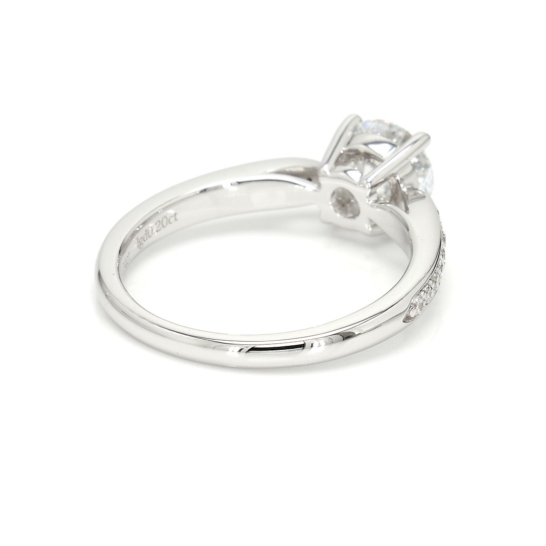 18K 1.04 ct E VVS2 P91,406 White Frame 17
