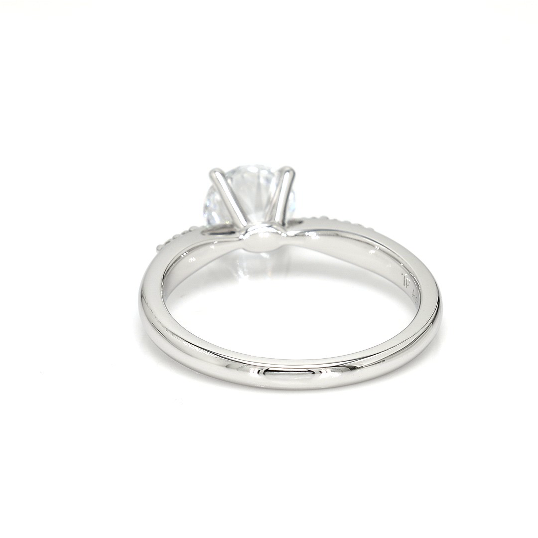 18K 1.09 ct E VVS2 P86,273 White Frame 5